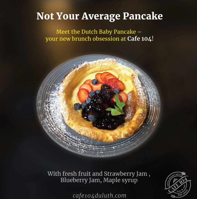 Cafe 104 food and drinks