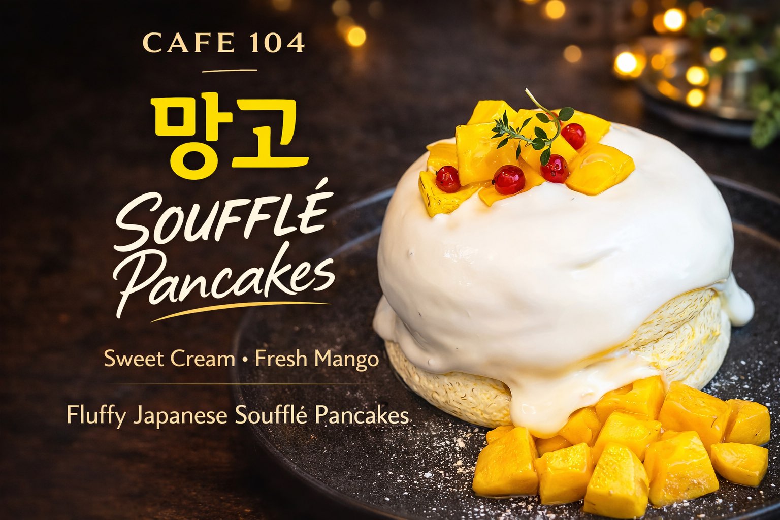 Cafe 104 food and drinks