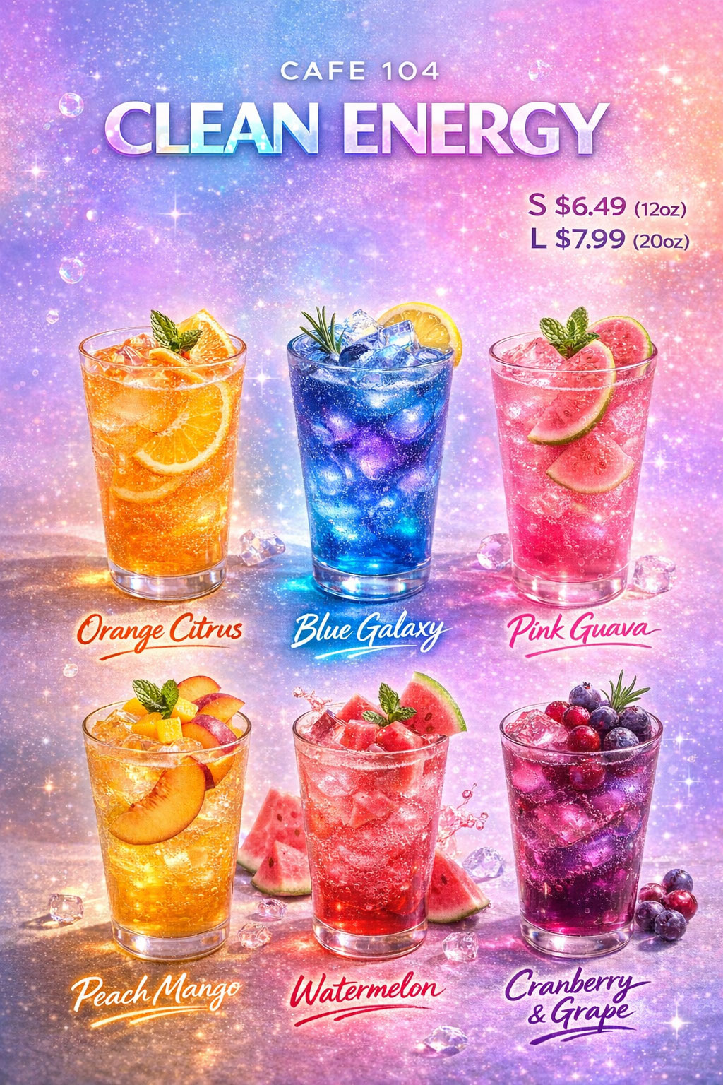 Cafe 104 food and drinks