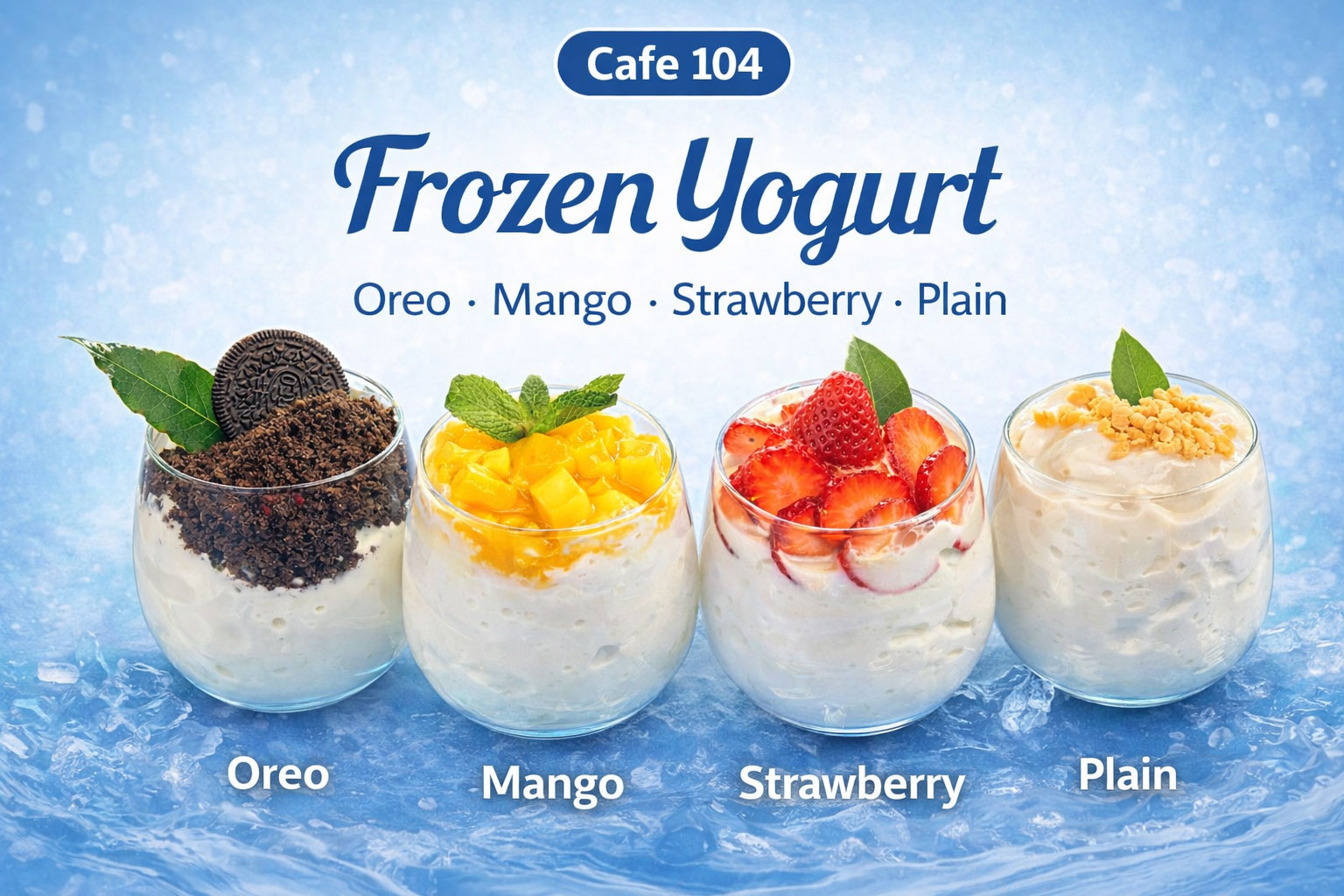 Cafe 104 food and drinks